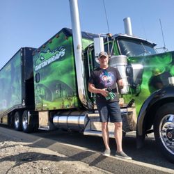 Nash's Tires  - Happy Customer and His Cool Truck