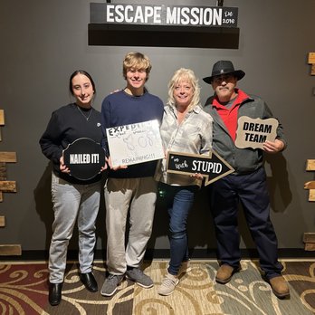 Escape Mission - We did it! - Escape Games Near Me - Chattanooga, Tennessee