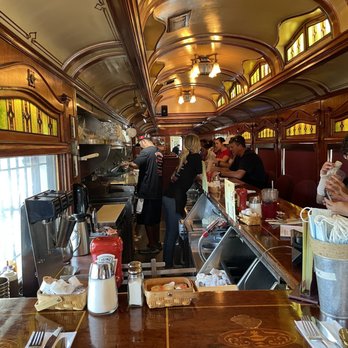 Frank's Diner - Inside view of diner. - Diners Near Me - Spokane, Washington
