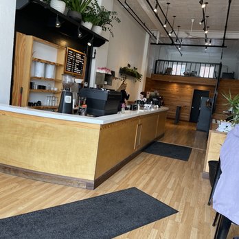 Press - a view of a coffee shop counter - Coffee & Tea Near Me - Dayton, Ohio
