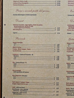 Menu photo 2 La Gnoccata Trento, TN