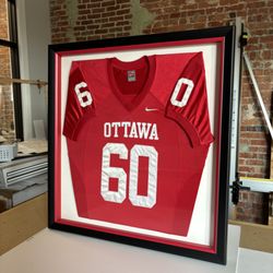 Heartland By Hand - Custom framed jersey