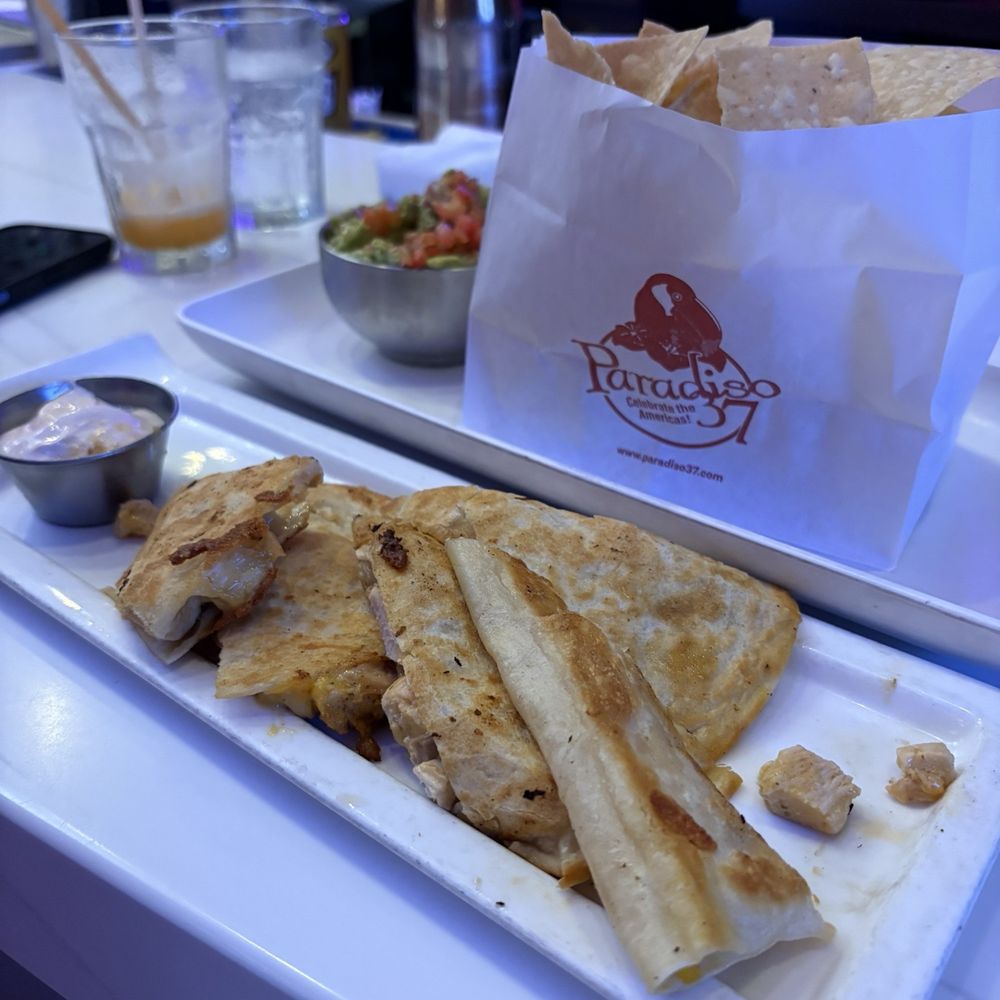 Paradiso 37 - Chicken Quesadilla - Latin American Near Me - Orlando, Florida