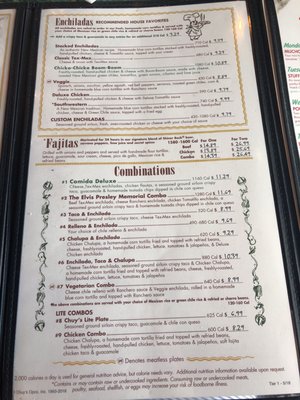Menu photo 7 Chuy's San Antonio, TX