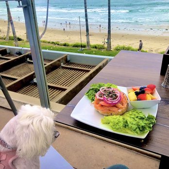 Caroline's Seaside Cafe by Giuseppe - Lox breakfast with a luxe view - Cafes Near Me - La Jolla, California