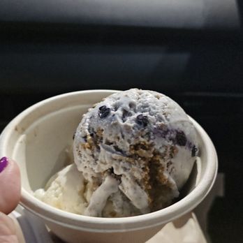 New City Microcreamery - Blueberry cheesecake and pineapple upside down cake - Ice Cream & Frozen Yogurt Near Me - Hudson, Massachusetts