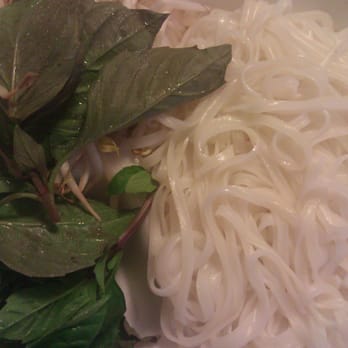 Jin Chan - Rice noodles leaves and bean sprouts that come with pho soup - Chinese Near Me - Boulder, Colorado
