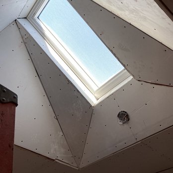MCC Drywall - Sheetrock in skylight well - Drywall Installation & Repair Near Me MCC Drywall - Sheetrock in skylight well - Drywall Installation & Repair Near Me