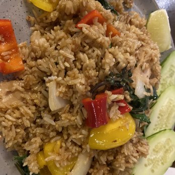 Kin Long Beach - Spicy Fried Rice with chicken - Thai Near Me - Long Beach, California