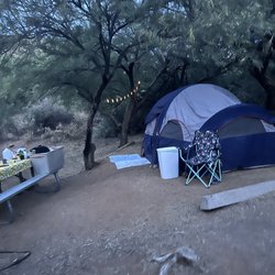 Burnt Corral Campground - Tent area