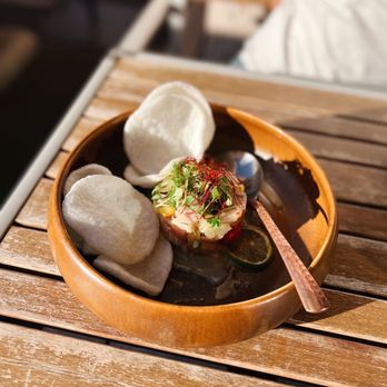 Hanuman Thai Eatery - hanuman's ceviche (instagram @fanaticdiner) - Thai Near Me - Costa Mesa, California Hanuman Thai Eatery - hanuman's ceviche (instagram @fanaticdiner) - Thai Near Me - Costa Mesa, California