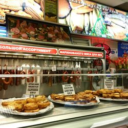 Some of the pastries available on the counter.