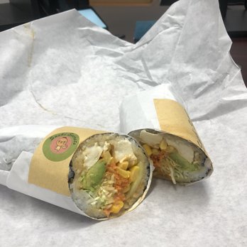 Sushi Secrets - Custom sushi burrito with tofu - Japanese Near Me - Berkeley, California