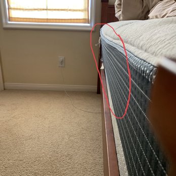 Sit 'n Sleep - Mattress bulge. "It's normal" I'm sorry this is NOT normal. Day by day getting worse and leaning on one side. Two mattresses posted - Mattresses Near Me - Orange, California