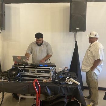 Aria Event Space - DJ set up near the stage - Venues & Event Spaces Near Me - Cypress, California