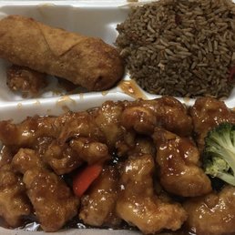 General Tso Combination Plate
