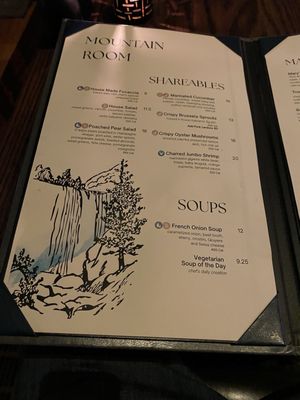 Menu photo 5 Mountain Room Yosemite Valley, CA Menu photo 5 Mountain Room Yosemite Valley, CA