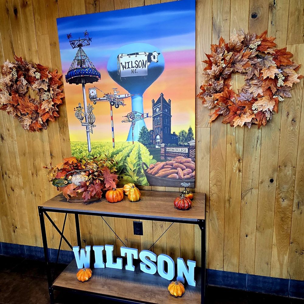 Chick-fil-A - Pretty seasonal welcome - Fast Food Near Me - Wilson, North Carolina Chick-fil-A - Pretty seasonal welcome - Fast Food Near Me - Wilson, North Carolina