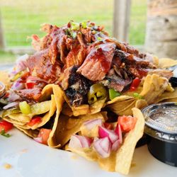 Piggyback BBQ - BBQ Nachos