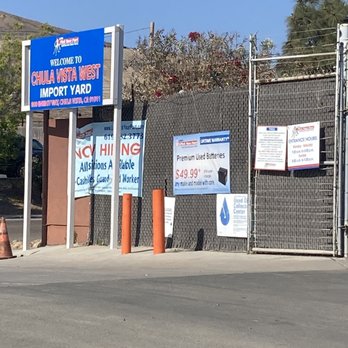 LKQ Pick Your Part - import yard only. - Car Buyers Near Me - Chula Vista, California LKQ Pick Your Part - import yard only. - Car Buyers Near Me - Chula Vista, California