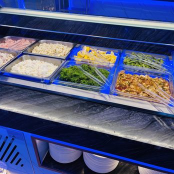 Fusion Buffet - Salad Area - Buffets Near Me - Concord, California