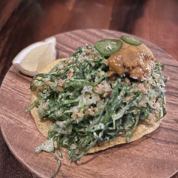 Damian - Uni tostada - Mexican Near Me - Los Angeles, California Damian - Uni tostada - Mexican Near Me - Los Angeles, California