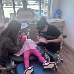 Treehouse Pediatric Dentistry - Manicure AND a dental visit? That's ingenuity right there.