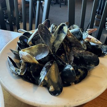 Front Street Grill - The aftermath of Green Curry Mussels ($24) best mussels I've ever had! - New American Near Me - Coupeville, Washington Front Street Grill - The aftermath of Green Curry Mussels ($24) best mussels I've ever had! - New American Near Me - Coupeville, Washington