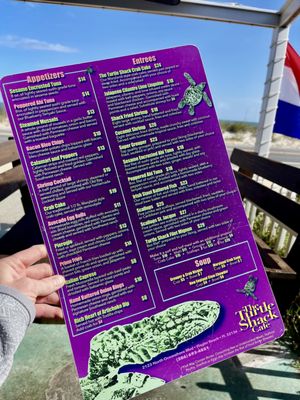 Menu photo 6 Turtle Shack Palm Coast, FL
