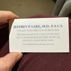 Jeffrey P Lake, MD, FACS