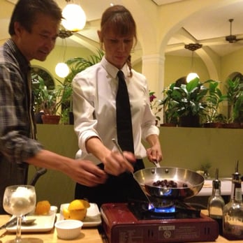 Cafe Julia - Cherries Jubilee.. flambeed at your table....Just like Hy's Steakhouse. - Cafes Near Me - Honolulu, Hawaii