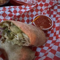 Caprock Cafe - Veggie Chicken Wrap