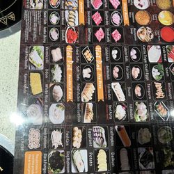 PJ Hotpot - Hot Pot Menu