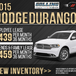 Golling Chrysler Dodge Jeep Ram - 2015 Dodge Durance