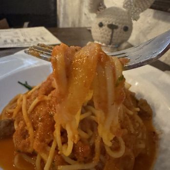 La Taverna - Spaghetti alla Napoletana con Salciccia - Italian Near Me - Hong Kong, HK