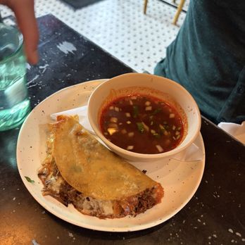 Lone Star Taco Bar - BEEF BIRRIA & QUESO TACOS W/ CONSOMMÉ - Bars Near Me - Allston, Massachusetts Lone Star Taco Bar - BEEF BIRRIA & QUESO TACOS W/ CONSOMMÉ - Bars Near Me - Allston, Massachusetts