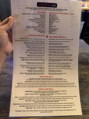 Menu photo 1 Yoi Tomo Boise, ID