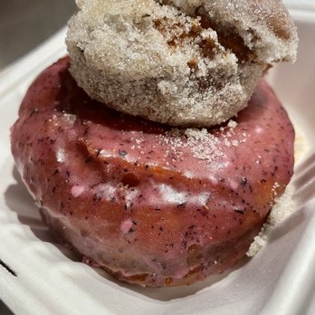 Seabird - Lemon glazed blueberry old fashioned donut-amazing! Lunch menu looks interesting - Seafood Near Me - Wilmington, North Carolina Seabird - Lemon glazed blueberry old fashioned donut-amazing! Lunch menu looks interesting - Seafood Near Me - Wilmington, North Carolina