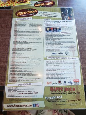 Menu photo 5 Hops n Drops Spokane, WA