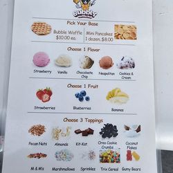 Bubbly Waffle Hub - BUILD YOUR OWN!!!!