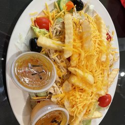 GiGi’s Place - Chicken salad with Italian dressing. They use shredded chicken, which worked well.