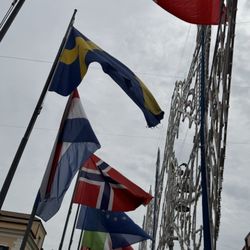 Piazza Tasso - Flags