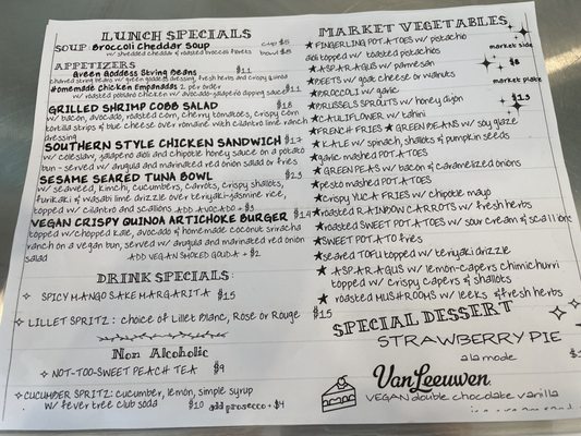 Menu photo 6 Westville - UWS New York, NY Menu photo 6 Westville - UWS New York, NY