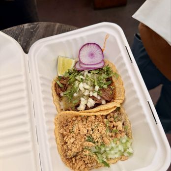 Tacos Oscar - Chicken tings and pork verde... delish - Tacos Near Me - Oakland, California Tacos Oscar - Chicken tings and pork verde... delish - Tacos Near Me - Oakland, California