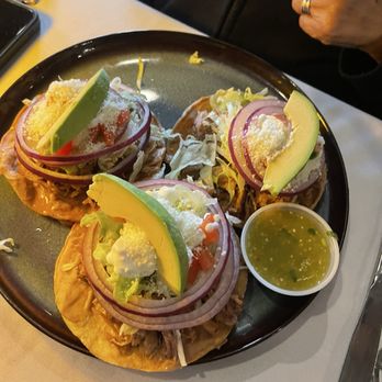El Aguila Dorada - Carnitas tostadas - Mexican Near Me - Bayonne, New Jersey