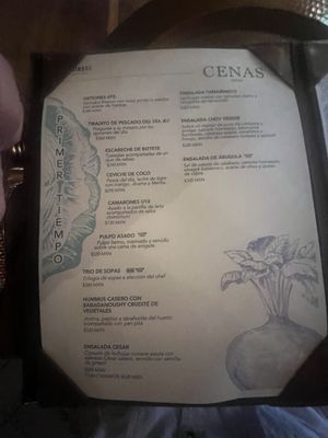 Menu photo 6 Tamarindos San José del Cabo, BCS
