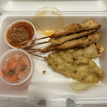 Pattaya - chicken satay - Thai Near Me - Philadelphia, Pennsylvania Pattaya - chicken satay - Thai Near Me - Philadelphia, Pennsylvania
