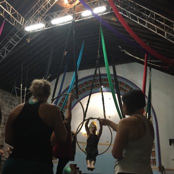 Aloft Circus Arts - Lyra "taster" class! Beautiful new space in an old church. - Dance Schools Near Me - Chicago, Illinois Aloft Circus Arts - Lyra "taster" class! Beautiful new space in an old church. - Dance Schools Near Me - Chicago, Illinois
