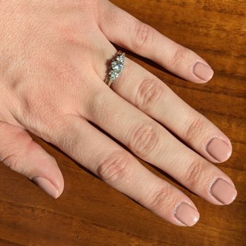 Lecheta Nail Bar - I got a nude gel manicure. Very happy with it!! - Nail Salons Near Me - Bellflower, California