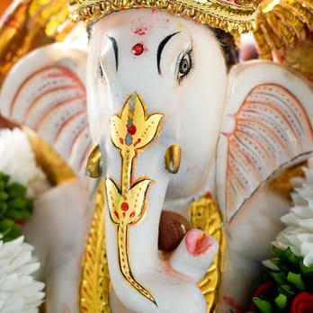 Shri Shri Radha Krishna Temple - Ganesh figure - Hindu Temples Near Me - Spanish Fork, Utah